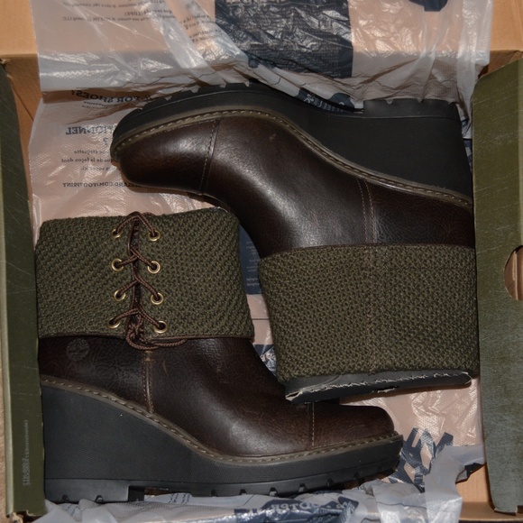 Timberland Women's Kellis Mid Fold Down Boots - Picture 7 of 8